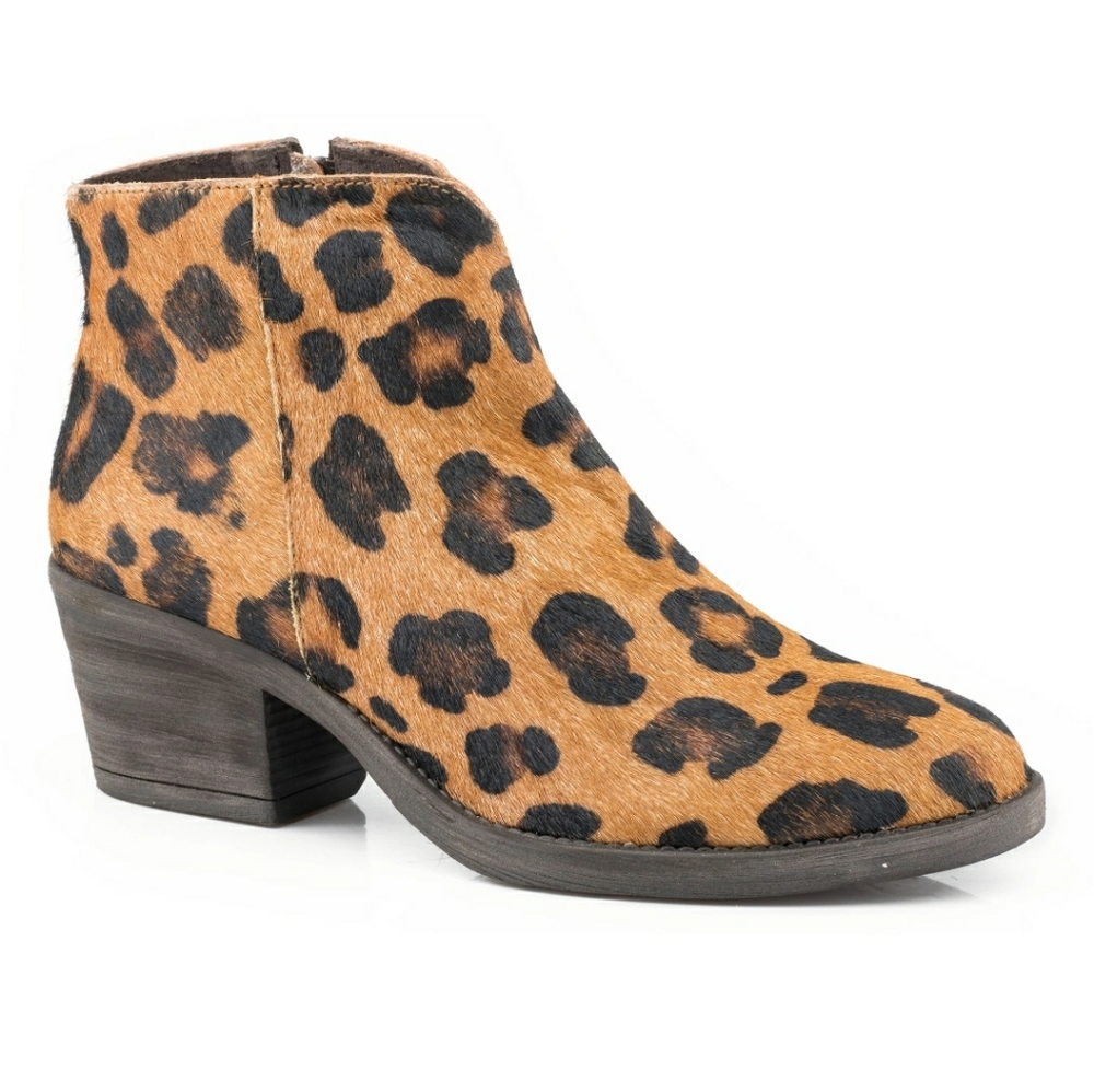 Hair on hide Booties by Roper